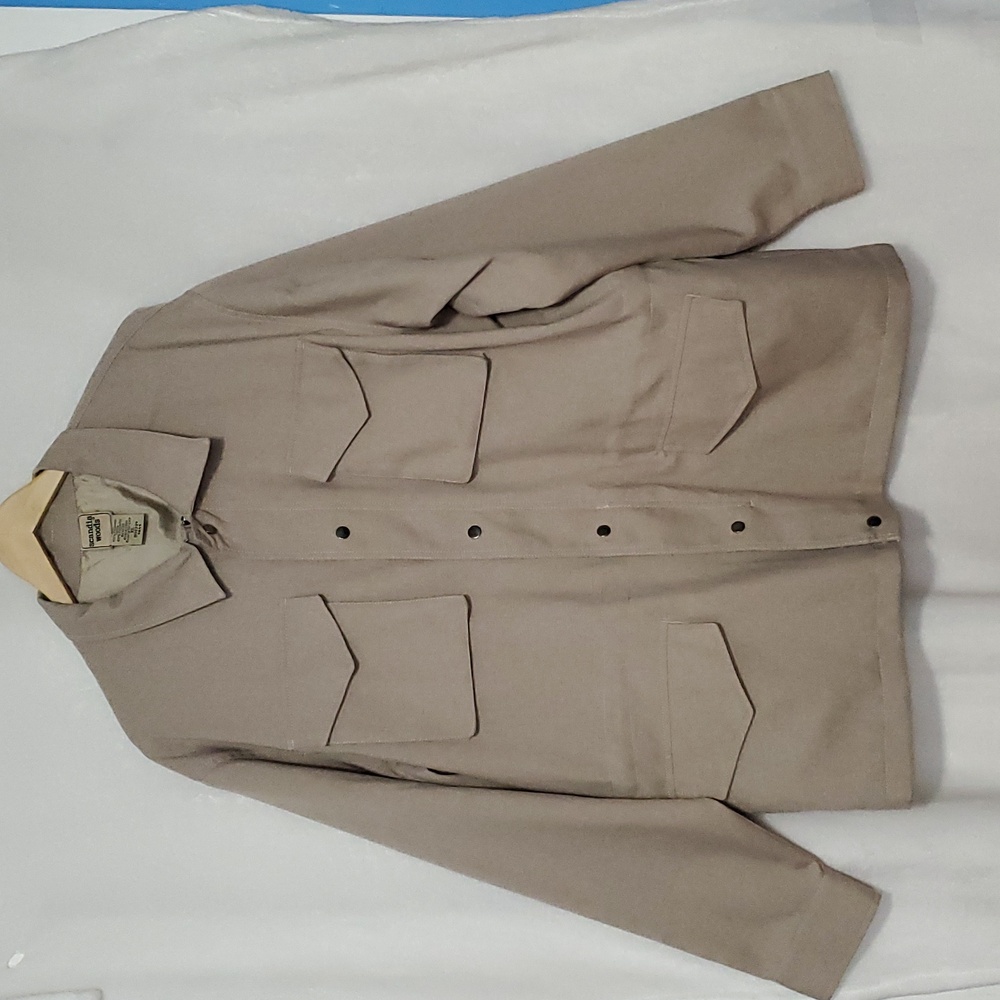 🏠⭐️ Scandia Woods Zip-up Snap Jacket Size XL